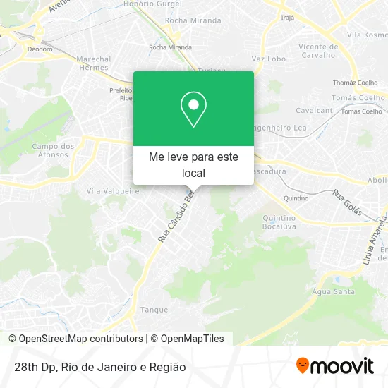 28th Dp mapa