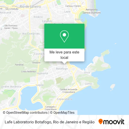 Lafe Laboratorio Botafogo mapa