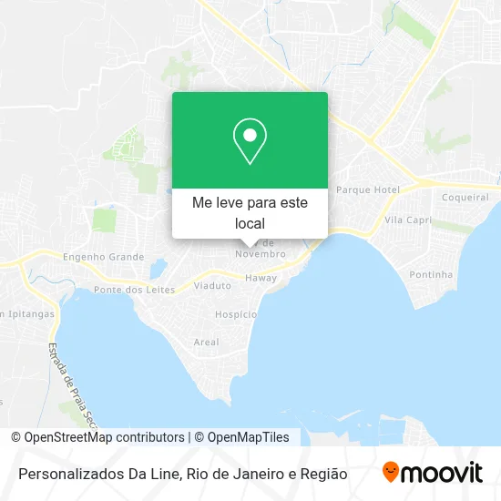 Personalizados Da Line mapa
