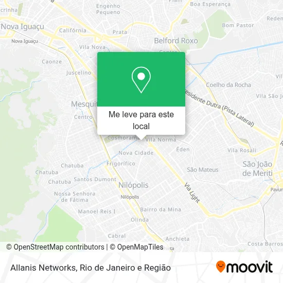 Allanis Networks mapa