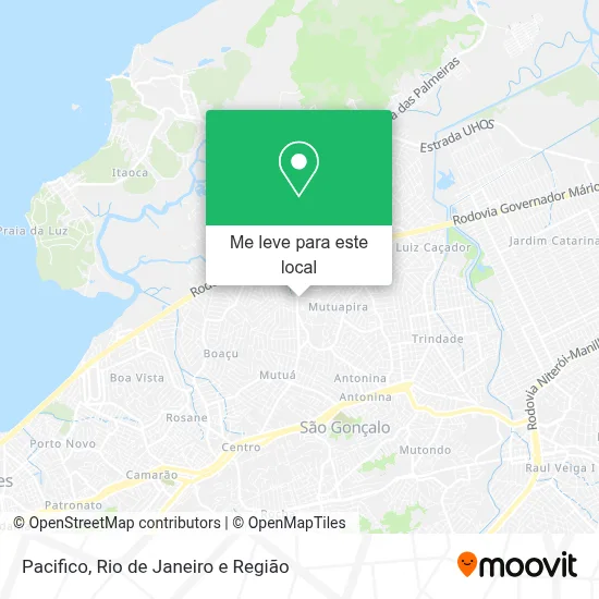 Pacifico mapa
