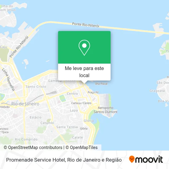 Promenade Service Hotel mapa
