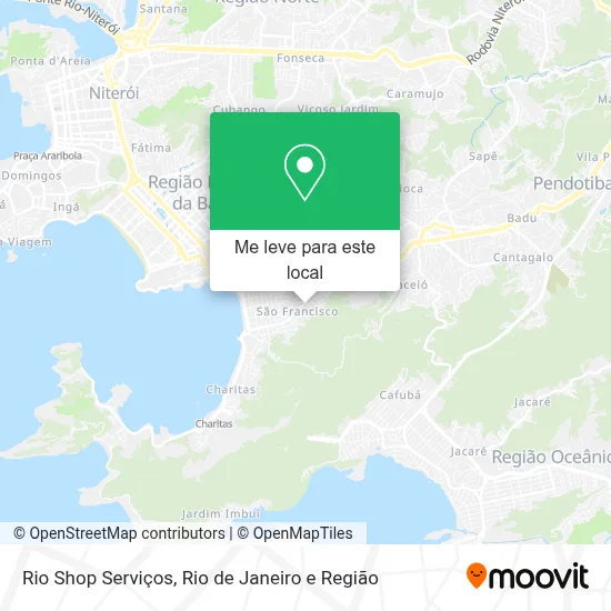 Rio Shop Serviços mapa