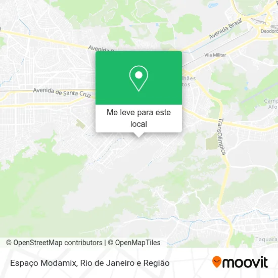 Espaço Modamix mapa
