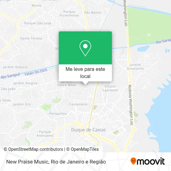 New Praise Music mapa