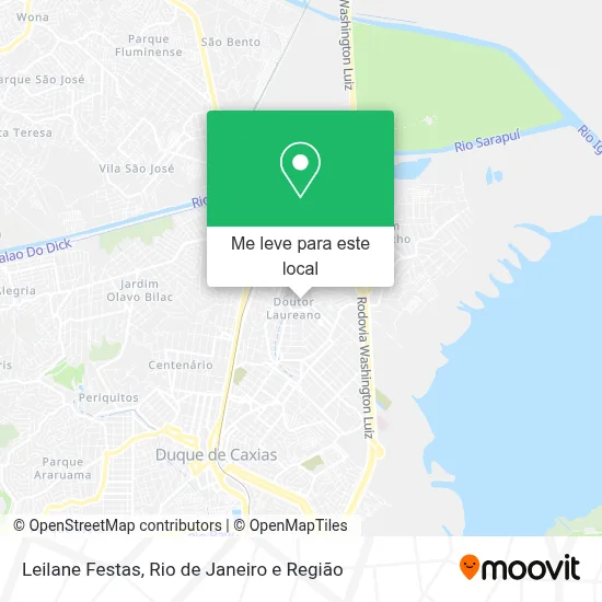 Leilane Festas mapa