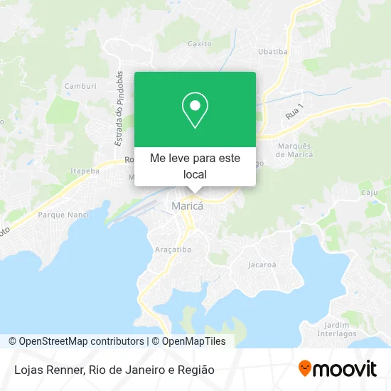 Lojas Renner mapa