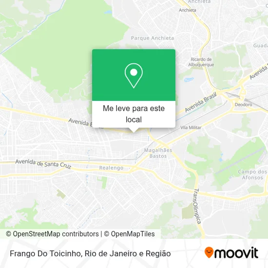 Frango Do Toicinho mapa