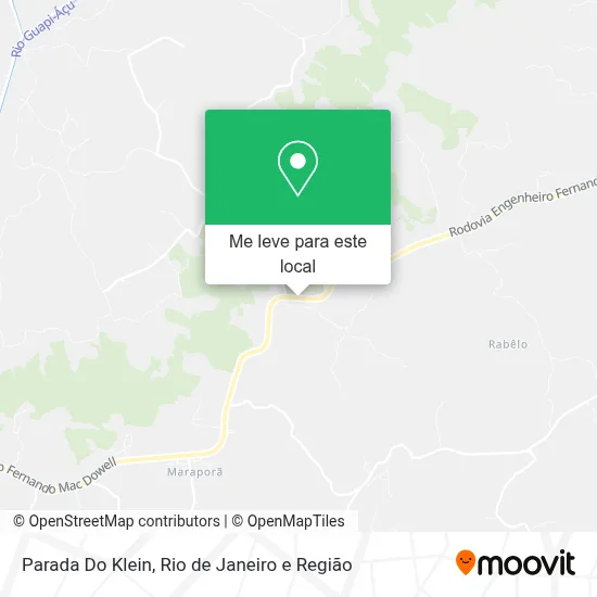 Parada Do Klein mapa
