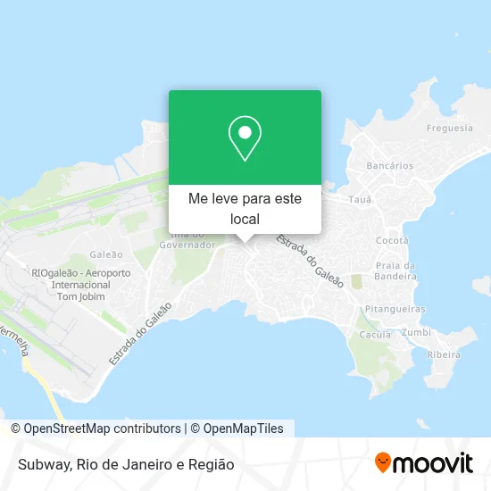 Subway mapa