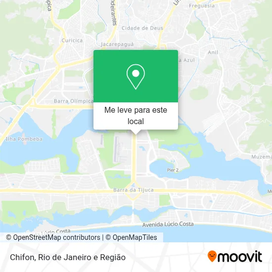 Chifon mapa