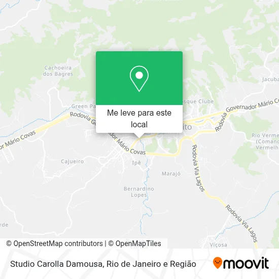 Studio Carolla Damousa mapa