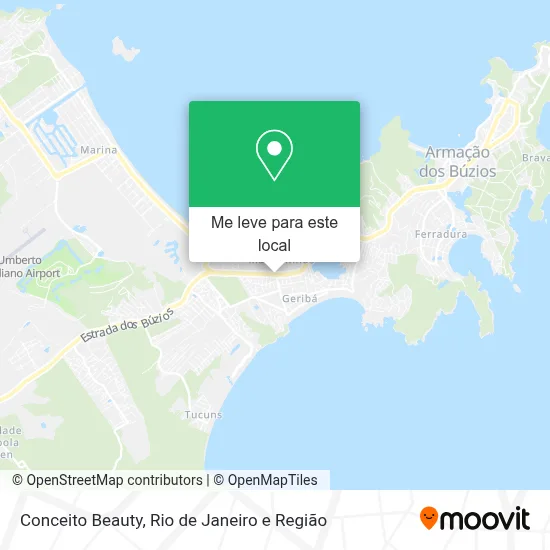 Conceito Beauty mapa