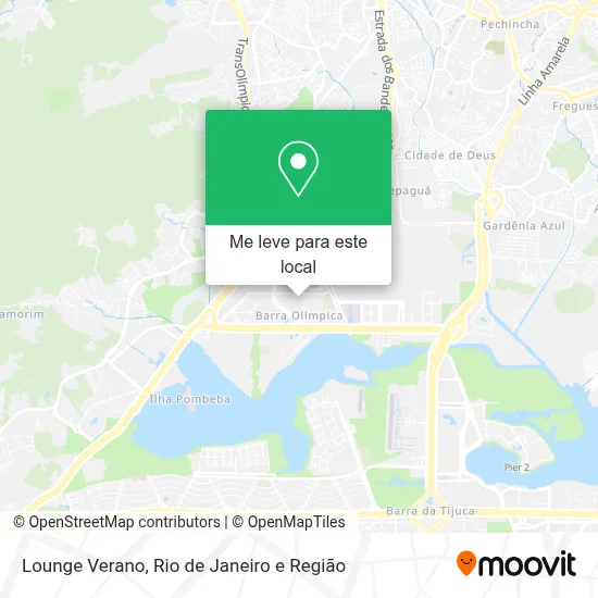Lounge Verano mapa