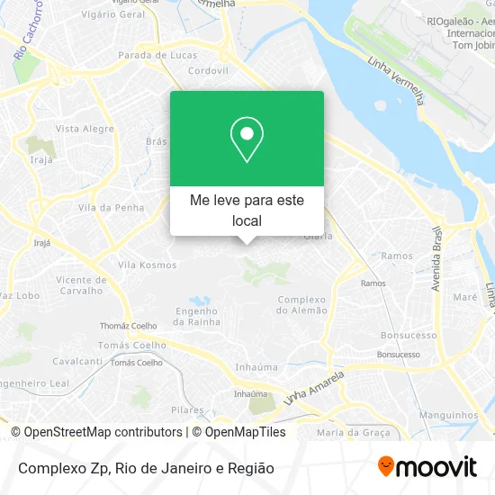 Complexo  Zp mapa