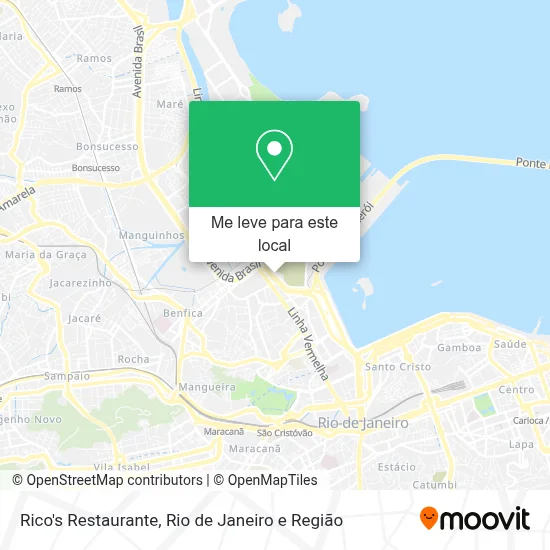 Rico's Restaurante mapa
