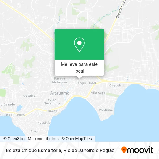 Beleza Chique Esmalteria mapa