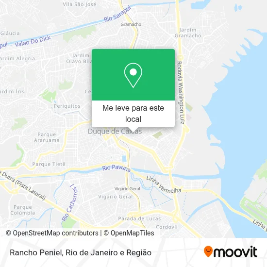 Rancho Peniel mapa