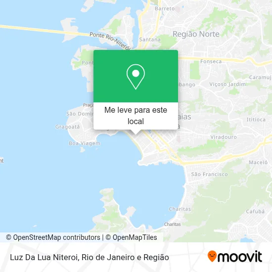 Luz Da Lua Niteroi mapa