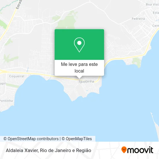 Aldaleia Xavier mapa