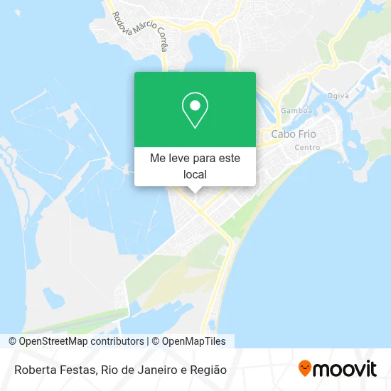 Roberta Festas mapa