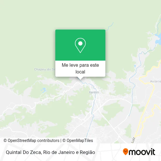 Quintal Do Zeca mapa