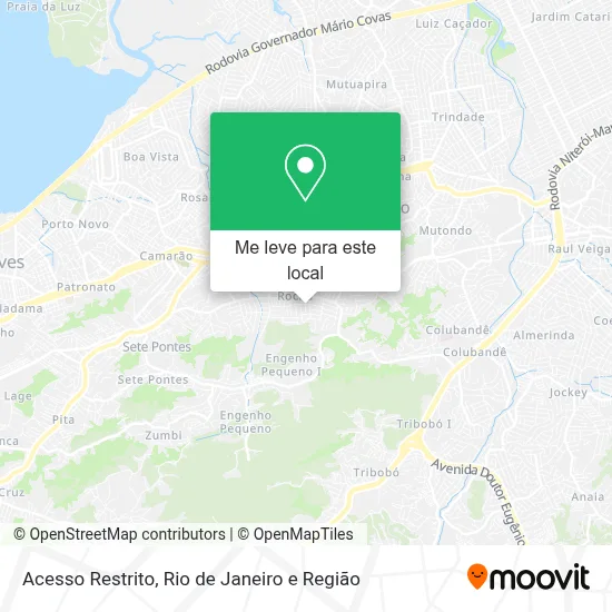 Acesso Restrito mapa