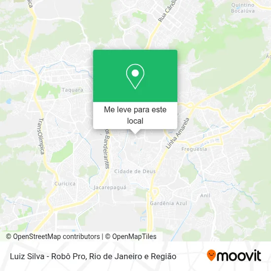 Luiz Silva - Robô Pro mapa
