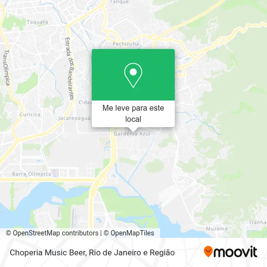 Choperia Music Beer mapa
