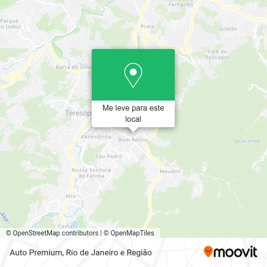 Auto Premium mapa
