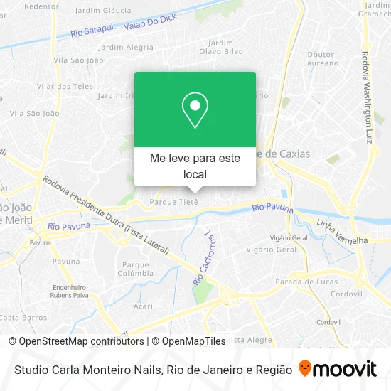 Studio Carla Monteiro Nails mapa