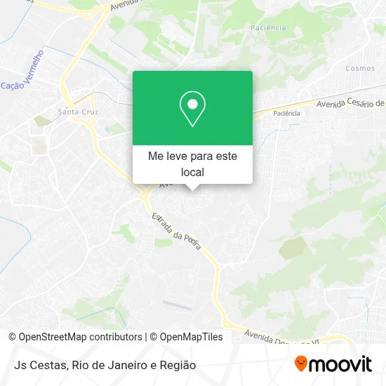 Js Cestas mapa