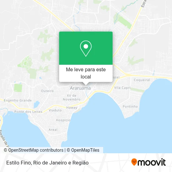 Estilo Fino mapa