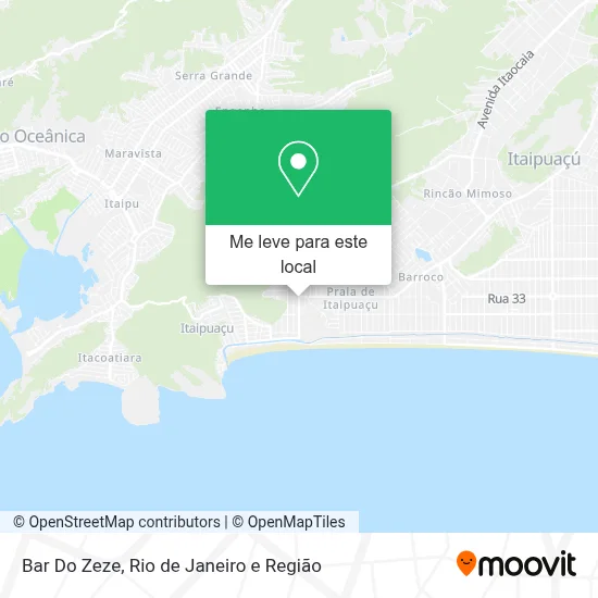 Bar Do Zeze mapa
