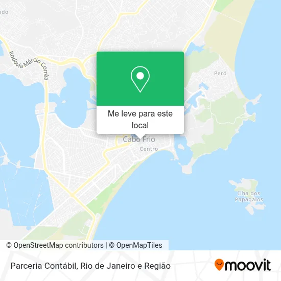 Parceria Contábil mapa