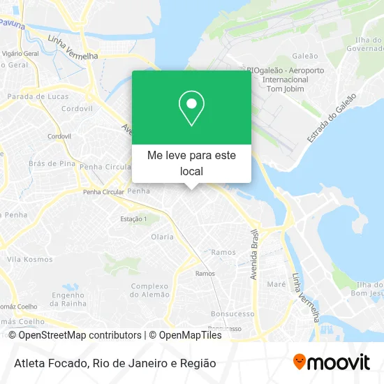 Atleta Focado mapa