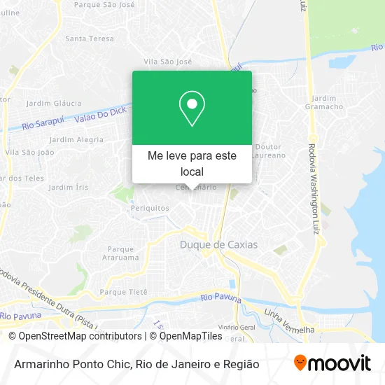 Armarinho Ponto Chic mapa