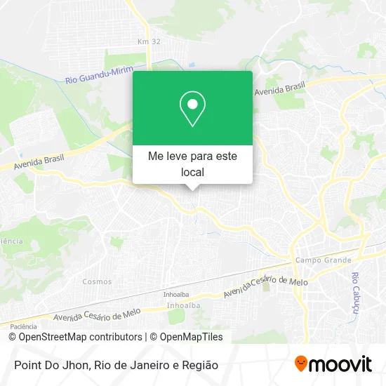 Point Do Jhon mapa