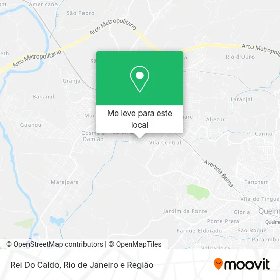 Rei  Do  Caldo mapa