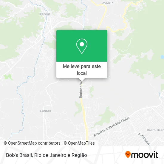 Bob's Brasil mapa