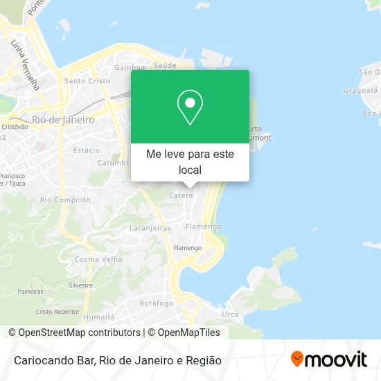 Cariocando Bar mapa