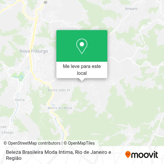 Beleza Brasileira Moda Intima mapa