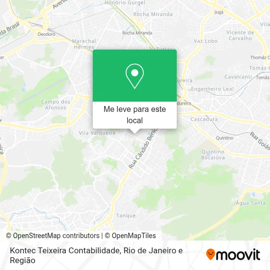 Kontec Teixeira Contabilidade mapa