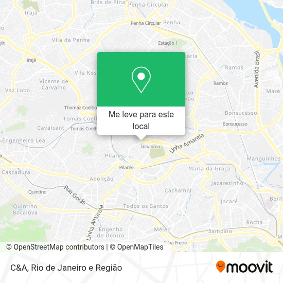 C&A mapa