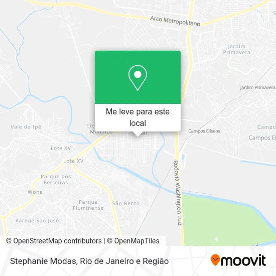 Stephanie Modas mapa