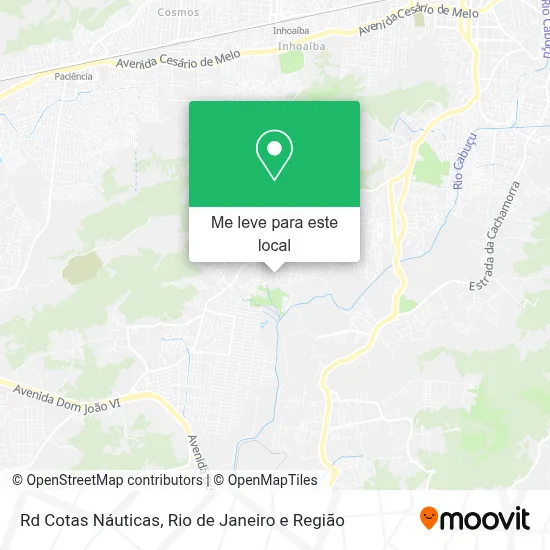 Rd Cotas Náuticas mapa