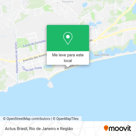 Actus Brasil mapa