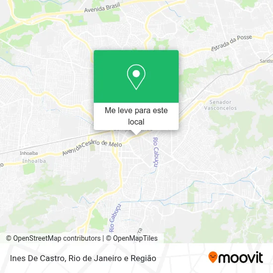 Ines De Castro mapa