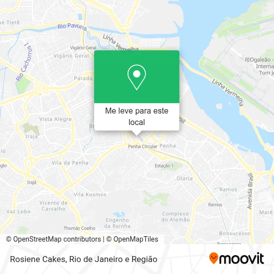 Rosiene Cakes mapa