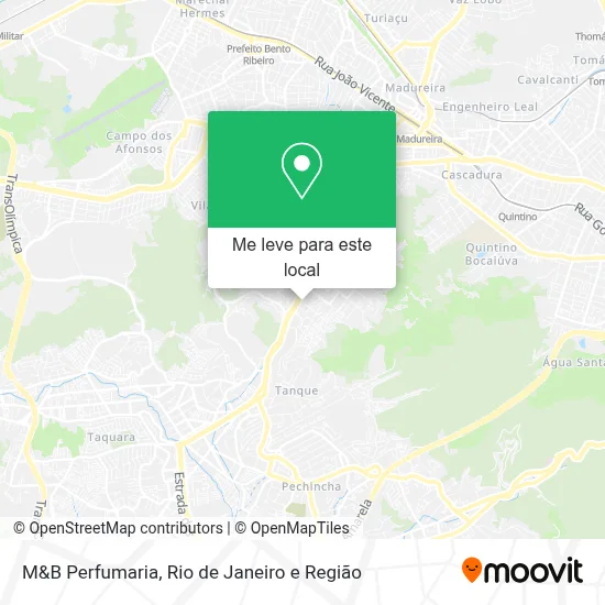 M&B Perfumaria mapa